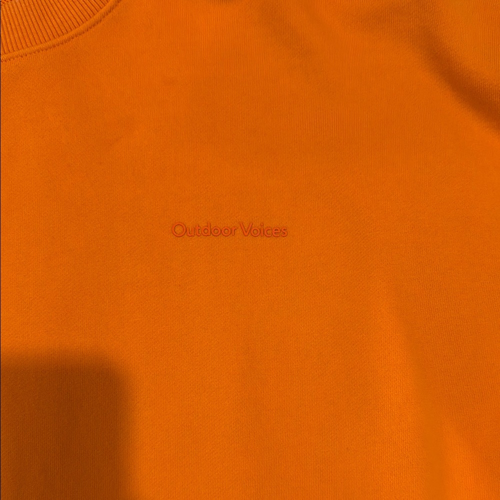 Outdoor Voices Vibrant Orange Top